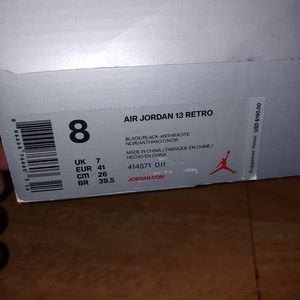Jordan 13 Retro Black Cat